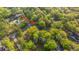 An aerial view of a community filled with lush trees, offering a serene and secluded atmosphere at 1518 Southwick Dr, Johns Island, SC 29455