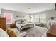 Charming bedroom with a large window, stylish decor, and a comfortable bed at 153 Lucca Dr, Summerville, SC 29486
