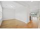 Bright dining room with hardwood floors and an open layout to the kitchen at 154 Helena Park Dr, Summerville, SC 29486