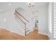 Bright entryway with hardwood floors, coat nook and access to the laundry room at 154 Helena Park Dr, Summerville, SC 29486