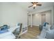 Comfortable living room boasts natural light and is styled for both relaxation and functionality at 1623 Adventure Xing # 109, Mount Pleasant, SC 29466