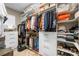 A fully organized walk-in closet with ample storage space for clothes, shoes, and accessories at 1977 Pierce St, Charleston, SC 29492