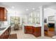Open-concept kitchen with breakfast nook and fireplace, perfect for gatherings at 1977 Pierce St, Charleston, SC 29492