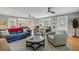 Spacious living room with stylish seating arrangements, hardwood floors, and abundant natural light at 210 S Gum St, Summerville, SC 29483