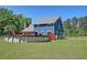 Spacious backyard with an above-ground pool and deck, perfect for outdoor enjoyment at 2102 Williams Rd, Ruffin, SC 29475