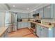 Well-equipped kitchen with stainless steel appliances and plenty of counter space at 2102 Williams Rd, Ruffin, SC 29475