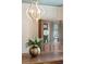Close up of dining room decor and a decorative light fixture at 2290 Deer Sight Way, Mount Pleasant, SC 29466