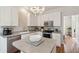 Bright kitchen with stainless appliances, ample storage, and functional countertop space at 2290 Deer Sight Way, Mount Pleasant, SC 29466
