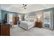 Spacious main bedroom with vaulted ceiling and plenty of natural light at 2290 Deer Sight Way, Mount Pleasant, SC 29466