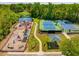 Bright and colorful playground area with multiple play structures and sports courts nearby at 2290 Deer Sight Way, Mount Pleasant, SC 29466