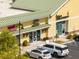 Commercial building exterior with diverse storefronts and ample parking at 2290 Deer Sight Way, Mount Pleasant, SC 29466