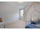 Bright bedroom featuring unique playhouse bed and neutral carpeting at 2292 Skyler Dr, Mount Pleasant, SC 29466