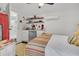 Charming bedroom with a kitchenette, hardwood floors and ample natural light at 24 Hanover St, Charleston, SC 29403
