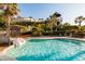 Resort style community pool, featuring a waterslide and plenty of seating for residents at 2444 Darts Cove Way, Mount Pleasant, SC 29466