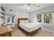 Bright bedroom with natural light, a desk, and modern decor at 248 Forest Trail, Isle of Palms, SC 29451