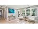 Inviting living room with natural light, modern decor, and stylish seating at 248 Forest Trail, Isle of Palms, SC 29451