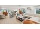 Spacious living room in an open concept home with contemporary decor, perfect for modern living and entertaining at 248 Forest Trail, Isle of Palms, SC 29451