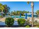 Beautiful pool area with lounge chairs and umbrellas, offering a relaxing outdoor retreat at 249 Oak View Way, Summerville, SC 29483