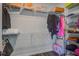 Walk-in closet with ample shelving and clothing storage at 2880 Cavalcade Cir, Johns Island, SC 29455
