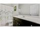 Functional bathroom with a single sink vanity and a shower tub combo at 3001 Grand Bay Ln, Johns Island, SC 29455
