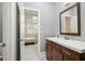 Bathroom featuring a modern vanity and an open doorway to the bedroom at 3023 Maritime Forest Dr, Johns Island, SC 29455