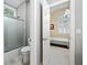 Bathroom with a tub, toilet, glass shower and bedroom view at 3023 Maritime Forest Dr, Johns Island, SC 29455