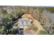 Lakes of Summerville aerial view of the pool clubhouse in a wooded setting at 318 Seneca River Dr, Summerville, SC 29485