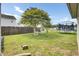 Backyard featuring a privacy fence and trampoline at 318 Seneca River Dr, Summerville, SC 29485