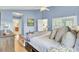 Bright main bedroom with ample closet space and an ensuite bathroom at 318 Seneca River Dr, Summerville, SC 29485