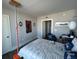 Cozy bedroom with unique decor and natural light at 330 Concord St # 14D, Charleston, SC 29401