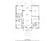 Detailed floor plan showcasing the layout of the home, including bedrooms, living areas, and outdoor spaces at 3308 Myrtle St, Edisto Beach, SC 29438