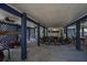 Spacious under-deck area with ample seating, perfect for entertaining or relaxing outdoors at 3308 Myrtle St, Edisto Beach, SC 29438