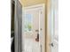 Compact bathroom showcasing a view of the next room and tile floors at 339 Clayton Dr, Charleston, SC 29414