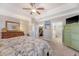 Tranquil primary bedroom offers closet and bathroom access and a comfortable layout at 347 Prestwick Ct, Summerville, SC 29483