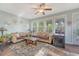 Cozy sunroom is filled with natural light, creating a relaxing retreat at 347 Prestwick Ct, Summerville, SC 29483