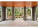 Charming outdoor patio with an open view of the lovely, landscaped garden at 37 Marsh Edge, Kiawah Island, SC 29455
