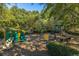 A well-equipped playground area with slides, climbing structures, and swings for enjoyment at 4407 Wild Thicket Ln, North Charleston, SC 29420