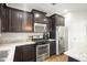 Kitchen with stainless steel appliances and granite countertops at 476 Foxbank Plantation Blvd, Moncks Corner, SC 29461