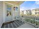 Cozy front porch featuring stylish outdoor seating and a welcoming atmosphere at 500 W Respite Ln, Summerville, SC 29483