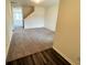 Inviting entryway with a staircase, combining luxury vinyl plank and carpet for a stylish transition at 526 Pender Woods Dr, Summerville, SC 29486