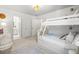 Another view of the room featuring a white bunkbed and a basketball themed decor at 606 Dunswell Dr, Summerville, SC 29486