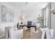 Bright home office with neutral decor, a large desk, and comfortable seating for remote work at 606 Dunswell Dr, Summerville, SC 29486