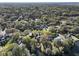 Expansive aerial view showcasing the neighborhood's lush greenery and serene waterfront at 739 Stiles Dr, Charleston, SC 29412