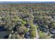 An aerial view offering a glimpse of the neighborhood featuring tree-lined streets at 739 Stiles Dr, Charleston, SC 29412