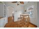 Casual breakfast nook featuring natural light and a view into the living room at 798 Rutledge Ave, Charleston, SC 29403