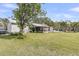 Sprawling backyard with a lush lawn, a screened porch, and seating areas, perfect for relaxation at 939 Mikell Dr, Charleston, SC 29412