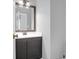 Bathroom features modern vanity with framed mirror and modern fixtures at 1006 Wayfarer Ln, Charleston, SC 29412