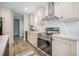 Stylish kitchen featuring stainless steel appliances and light-colored cabinetry at 103 Bush Dr, Bonneau, SC 29431