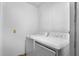 Laundry room features white washer and dryer at 113 High Hammock Villas, Seabrook Island, SC 29455