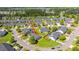 Enjoy a stunning aerial view of this lovely home nestled in a quiet cul-de-sac within a beautiful residential community at 1209 River Rock Rd, Hanahan, SC 29410